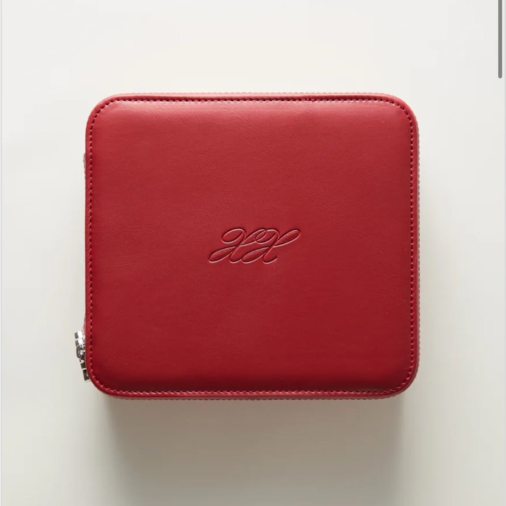 Lexxola Mini Jet Travel Case Cherry Red